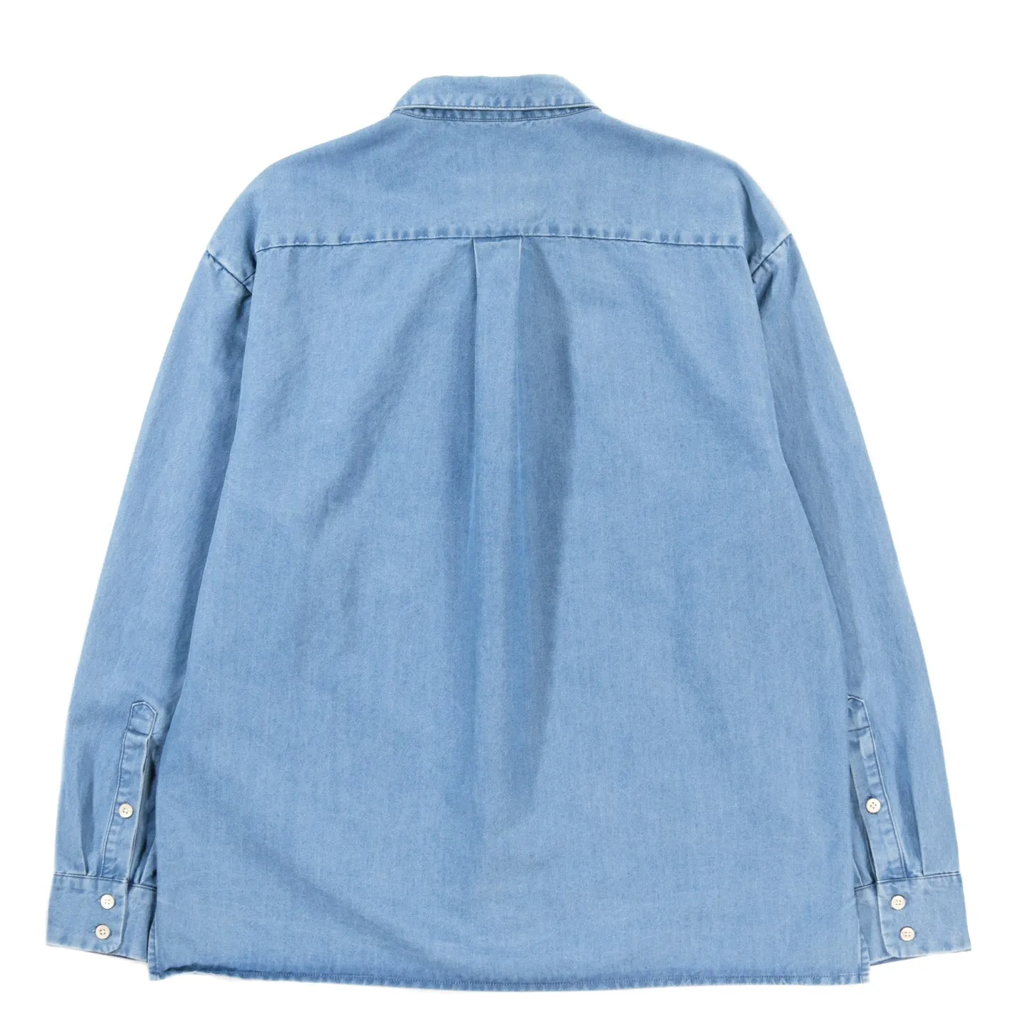 A KIND OF GUISE GUSTO SHIRT BLUE DENIM