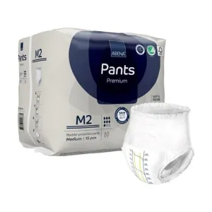 Abena Pants Adult Protective Underwear, Medium, 31" - 43", M2 Absorbency Level 2