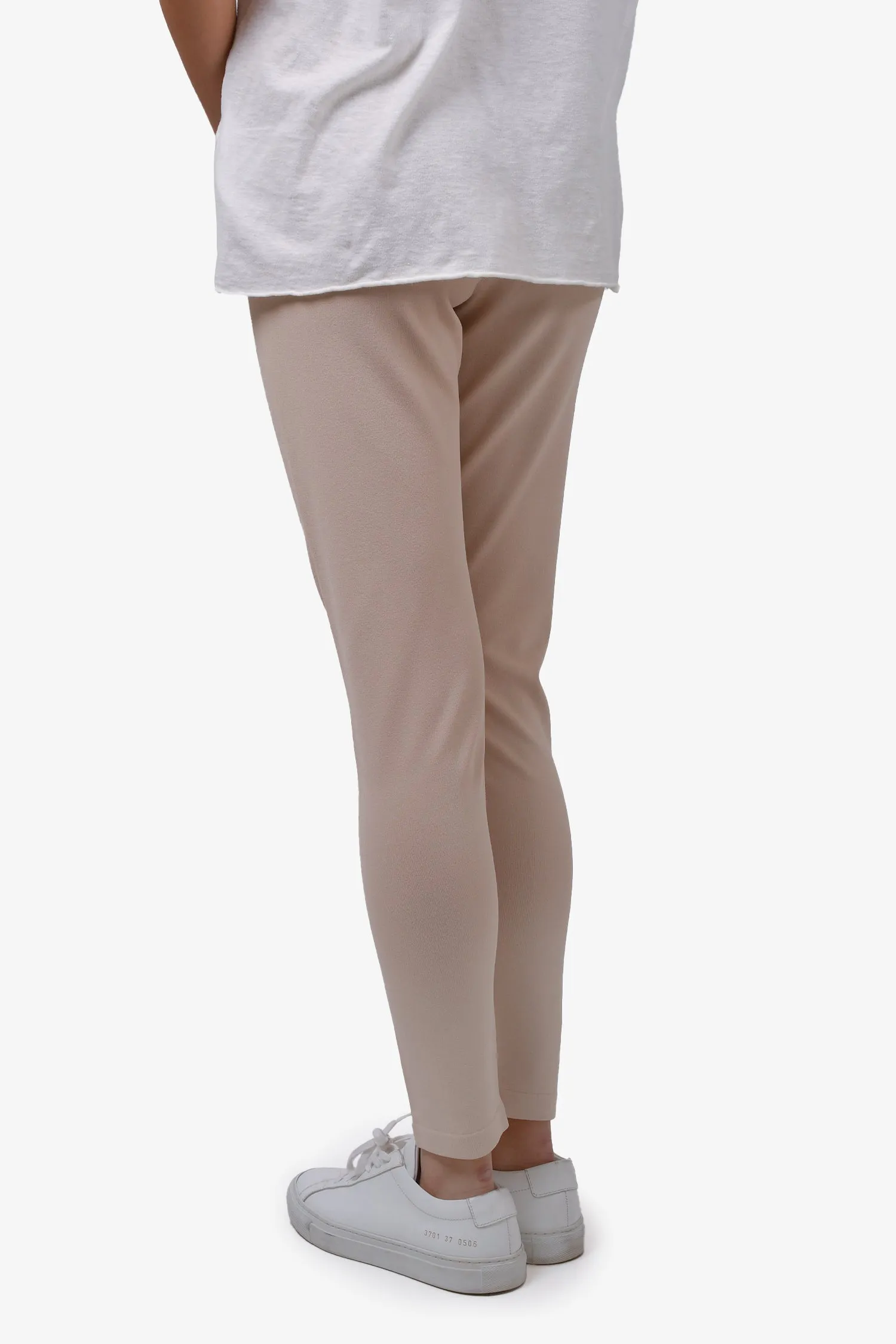 Alaia Cream Highwaisted Skinny Pants Size 42