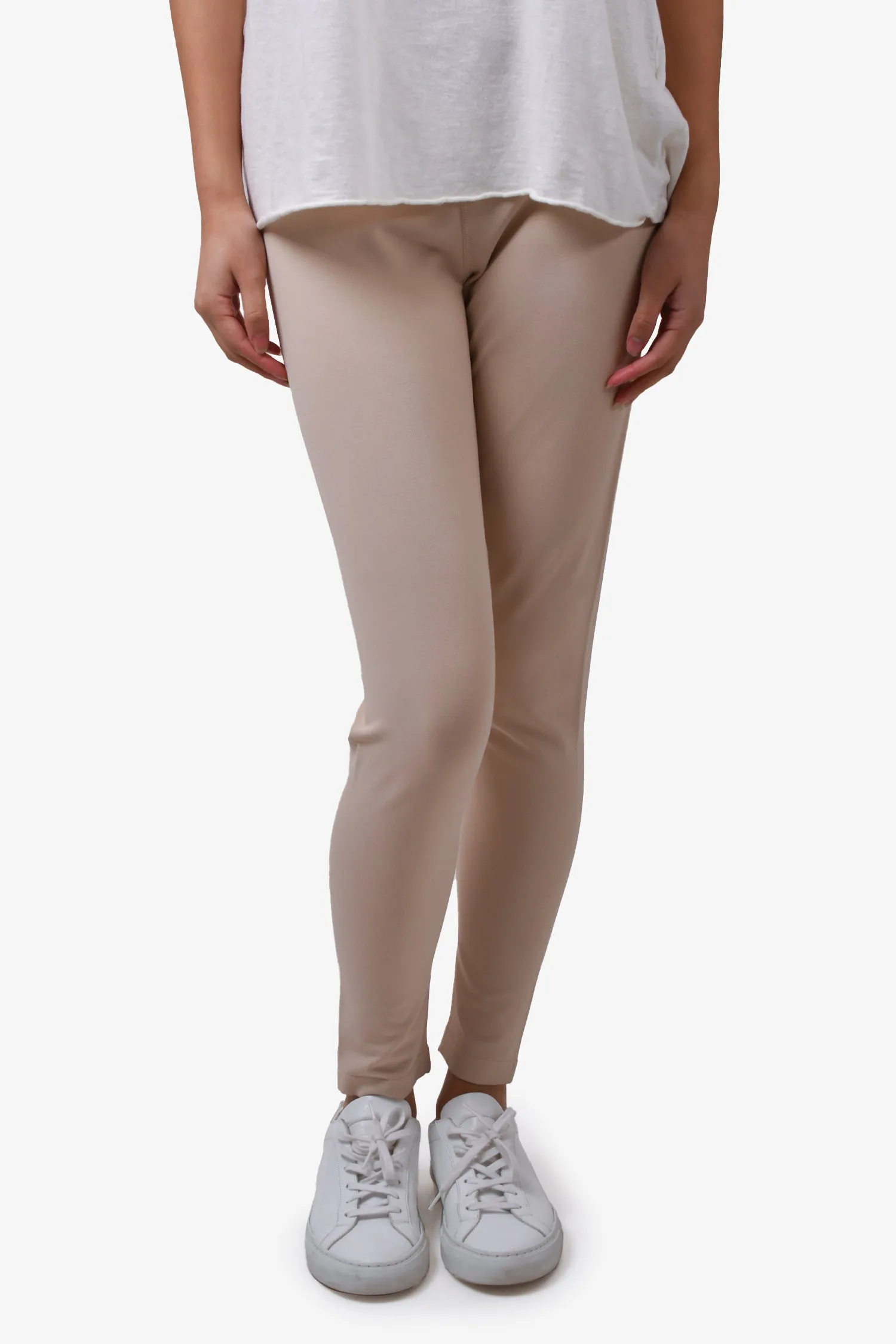 Alaia Cream Highwaisted Skinny Pants Size 42