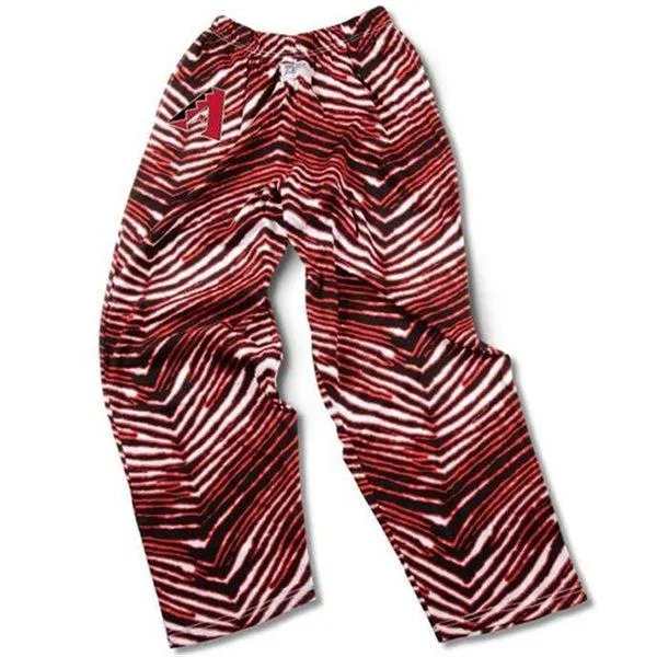 Arizona Diamondbacks ZUBAZ Red White Vintage Style Zebra Pants