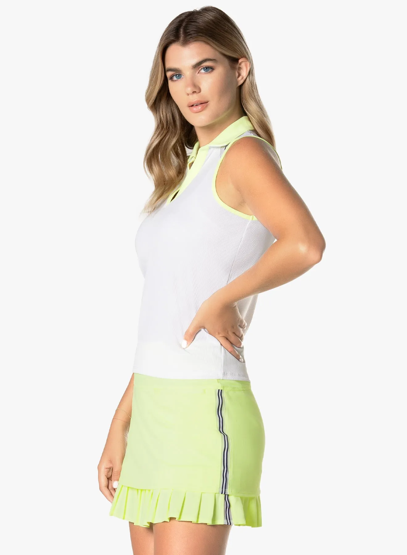 At Ease Sleeveless Polo