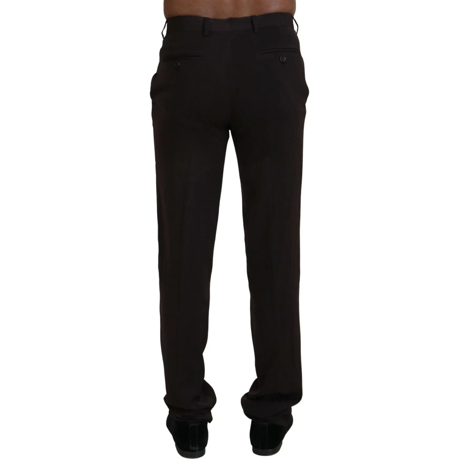 BENCIVENGA Elegant Brown Italian Dress Pants