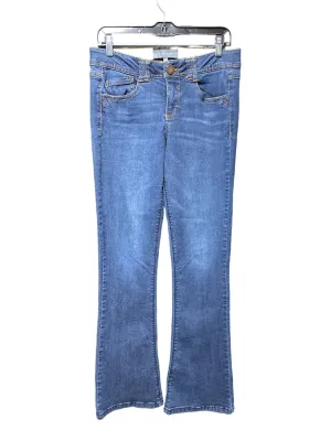 Blue Denim Jeans Flared Wit & Wisdom, Size 6