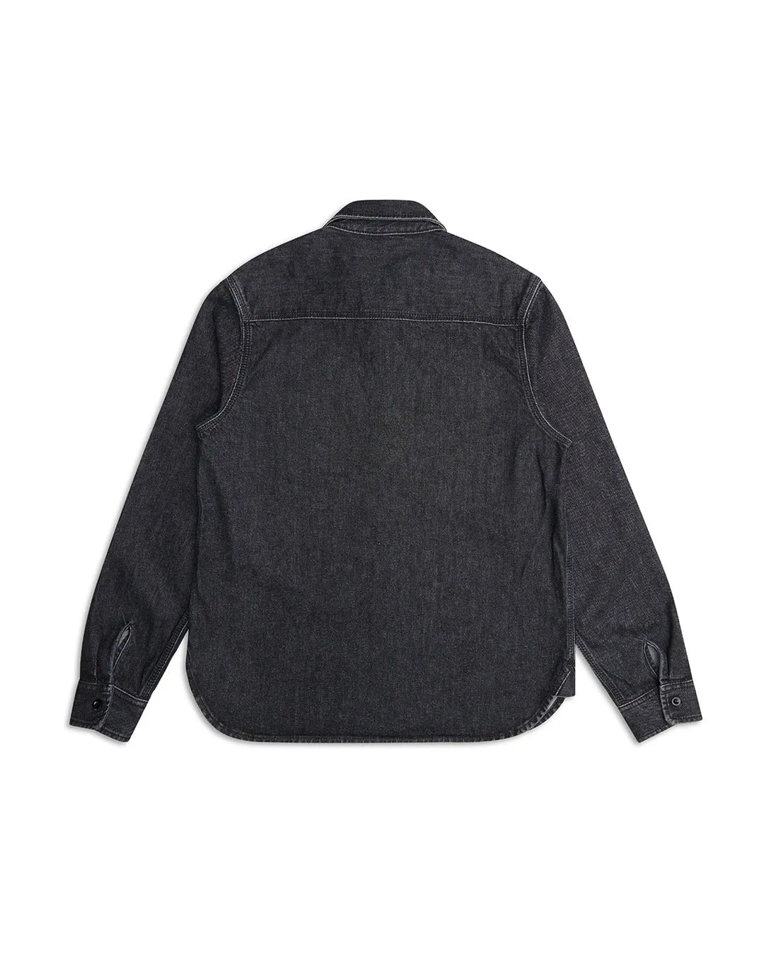 Boston Denim Shirt - Washed Black