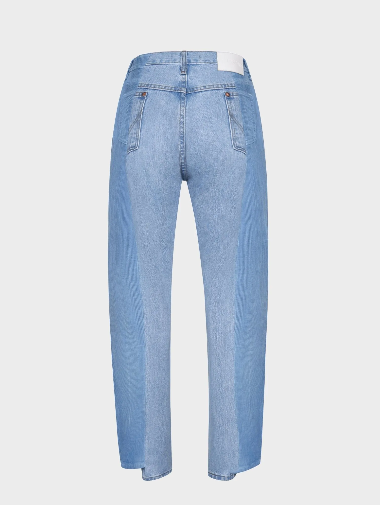 Boyfriend Jean LIght Blue Corduroy/Denim