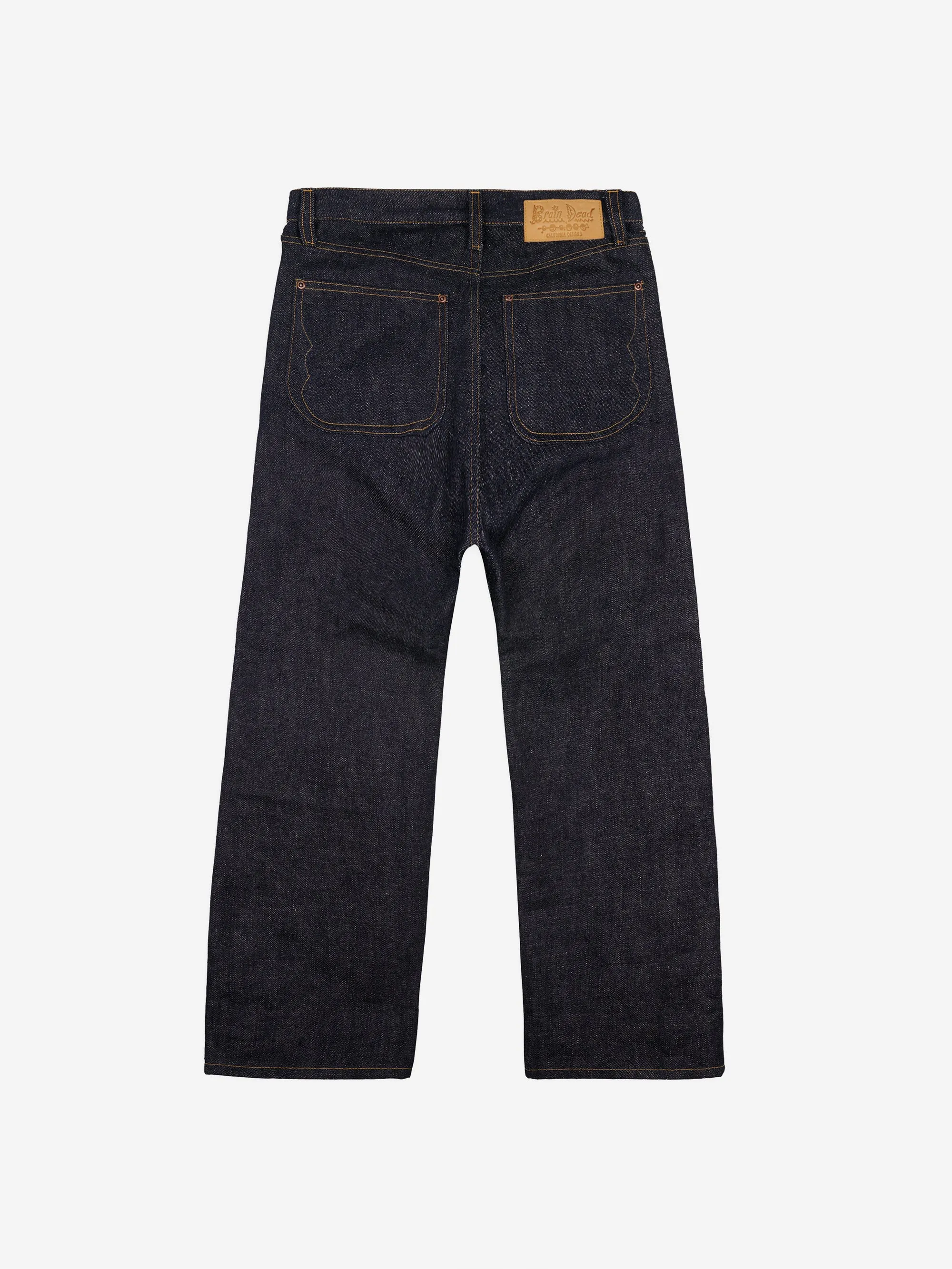 Brain Dead Denim Pant - Indigo