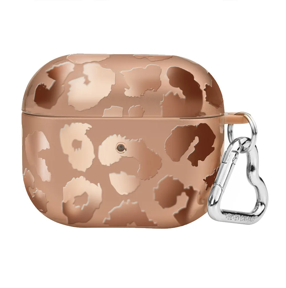 Bronze Chrome Leopard AirPod Case