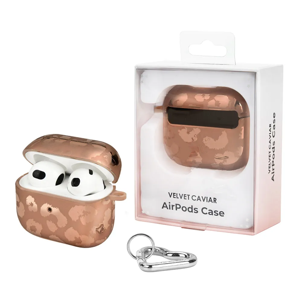 Bronze Chrome Leopard AirPod Case