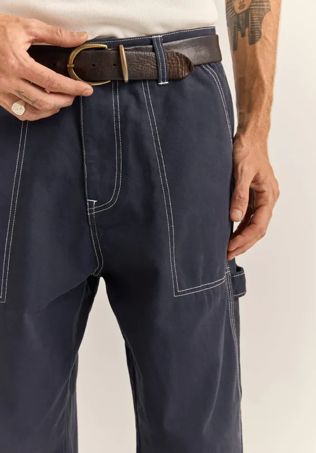 Carpenter Canvas Pant in Indigo