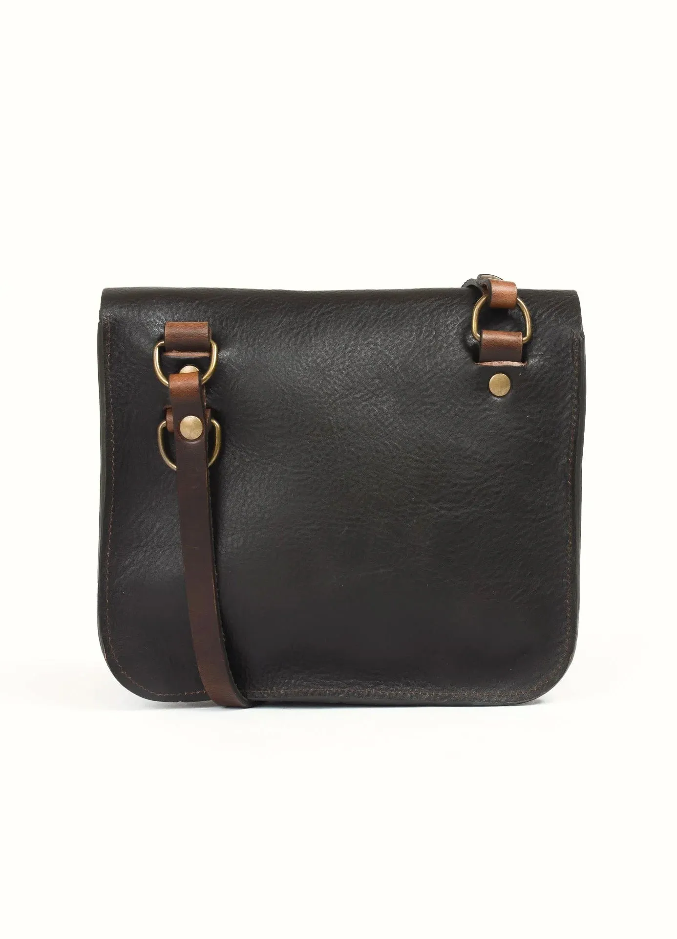 CARTOUCHE | Vegetable Tanned Leather | Dark Brown