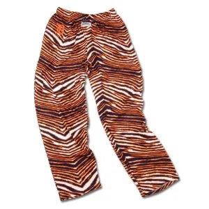 Detroit Tigers ZUBAZ Navy Orange White Vintage Zebra Logo Pants