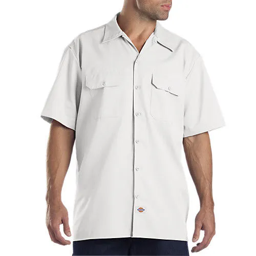 Dickies 1574 S-2XL Short Sleeve Button Down Work Shirt