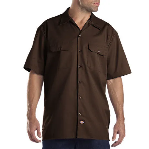 Dickies 1574 S-2XL Short Sleeve Button Down Work Shirt