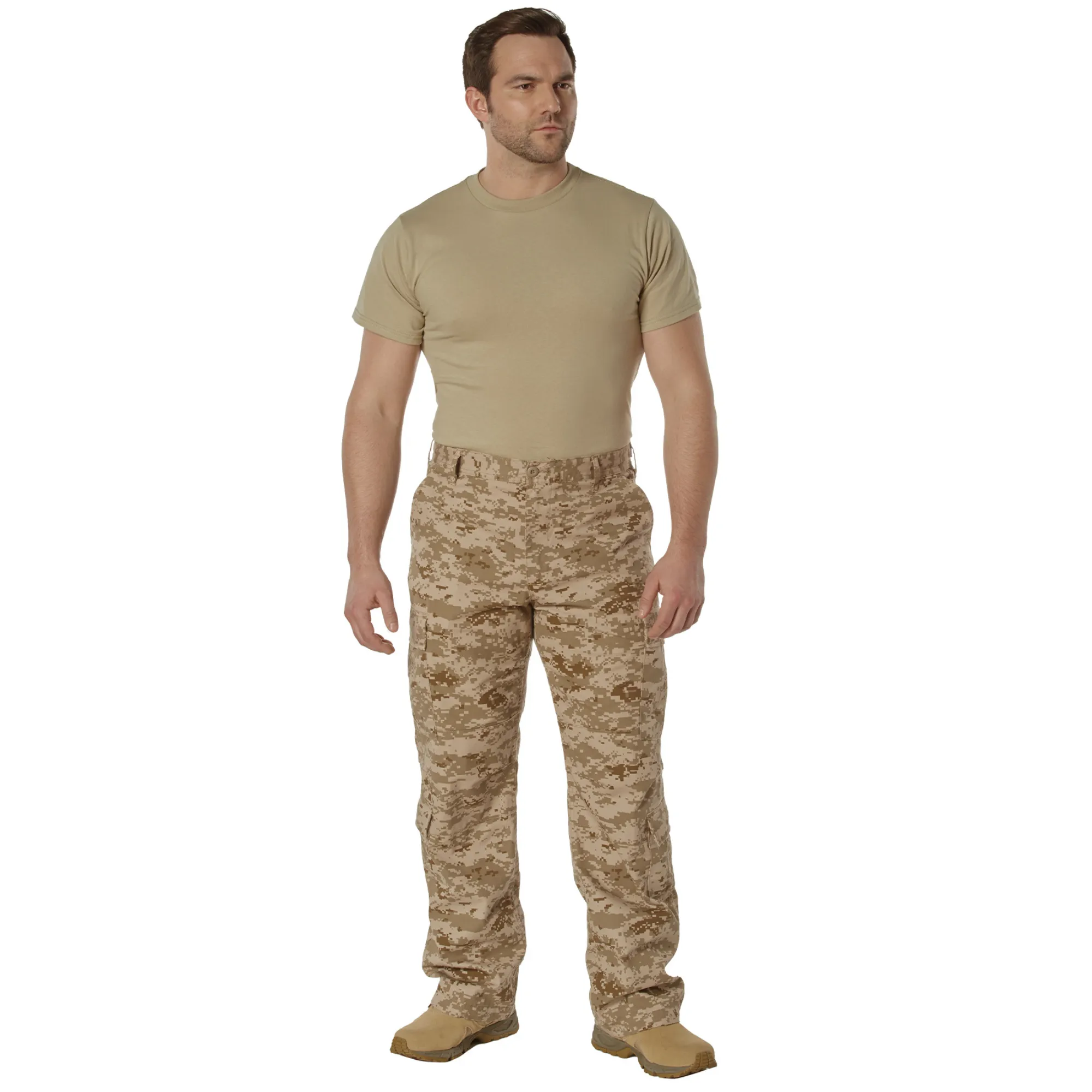 Digital Desert Camouflage - Military Vintage Paratrooper Fatigues