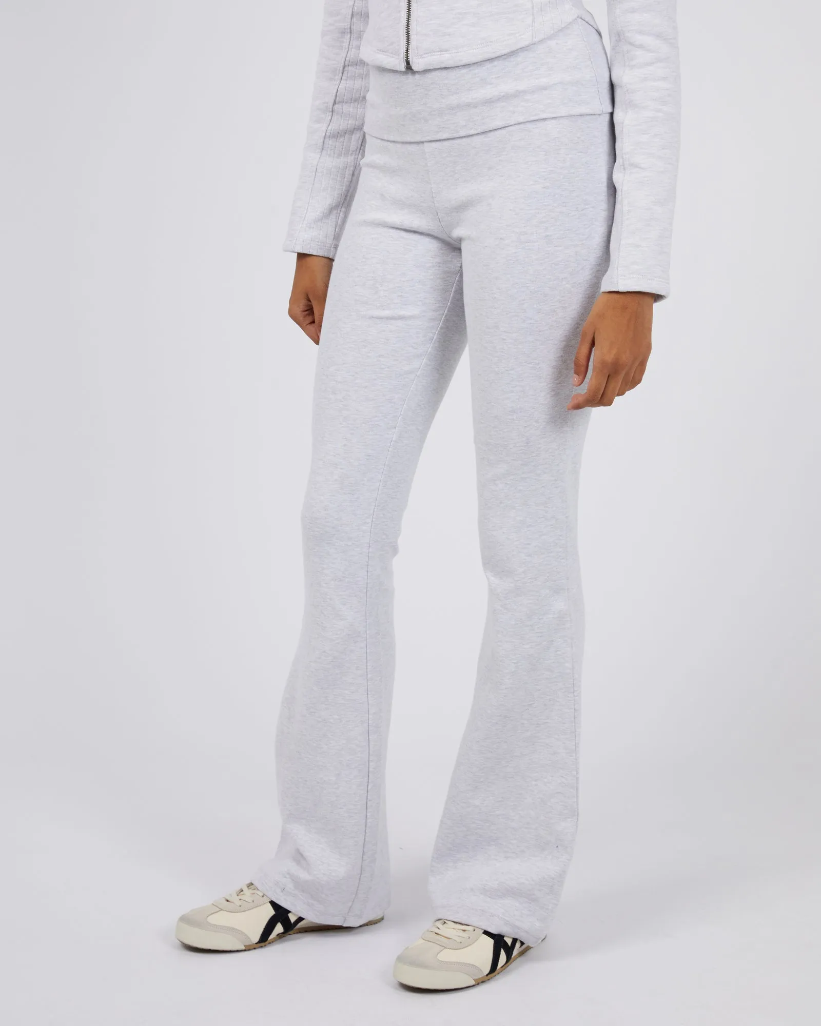 Elina Flare Pant Snow Marle