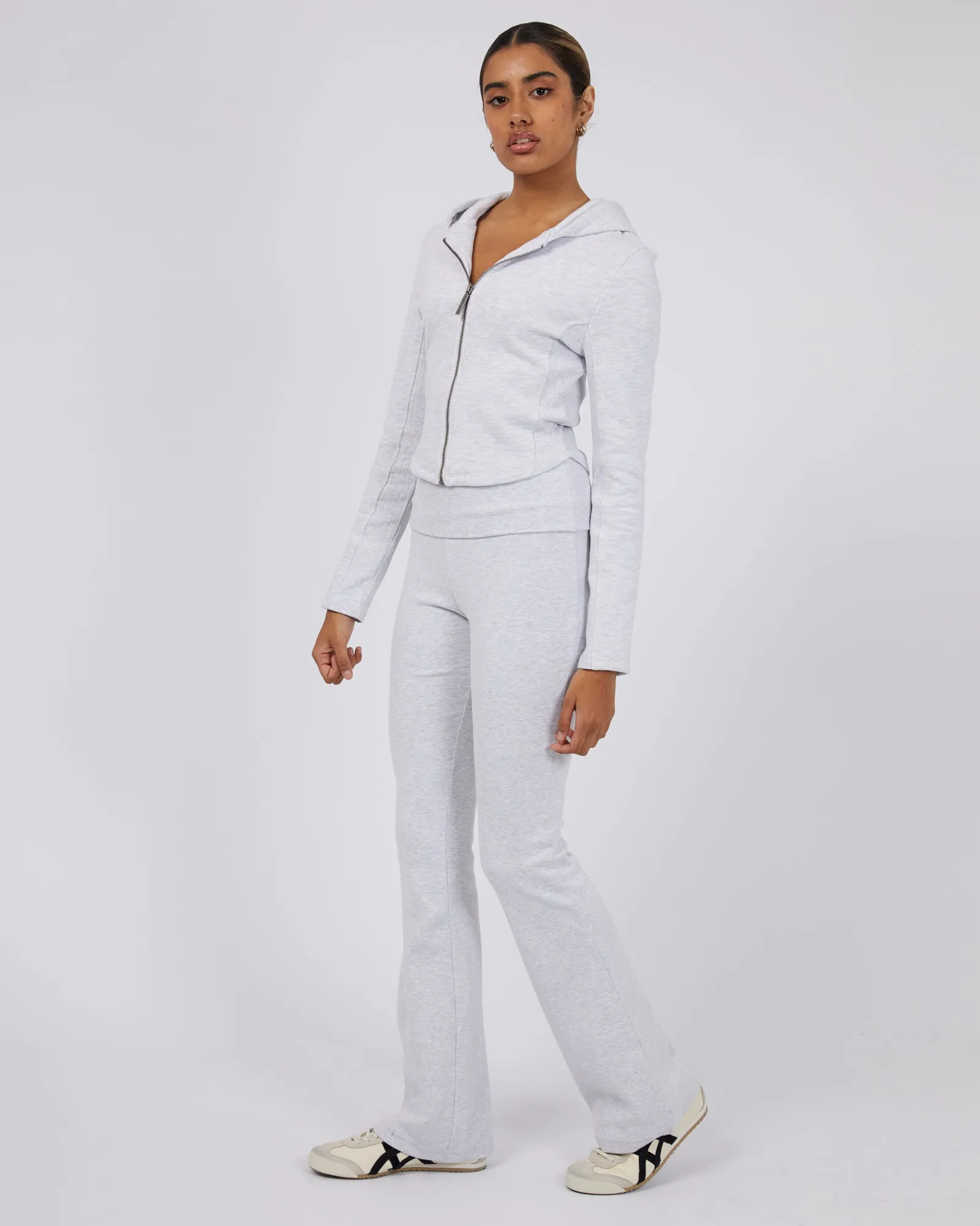 Elina Flare Pant Snow Marle