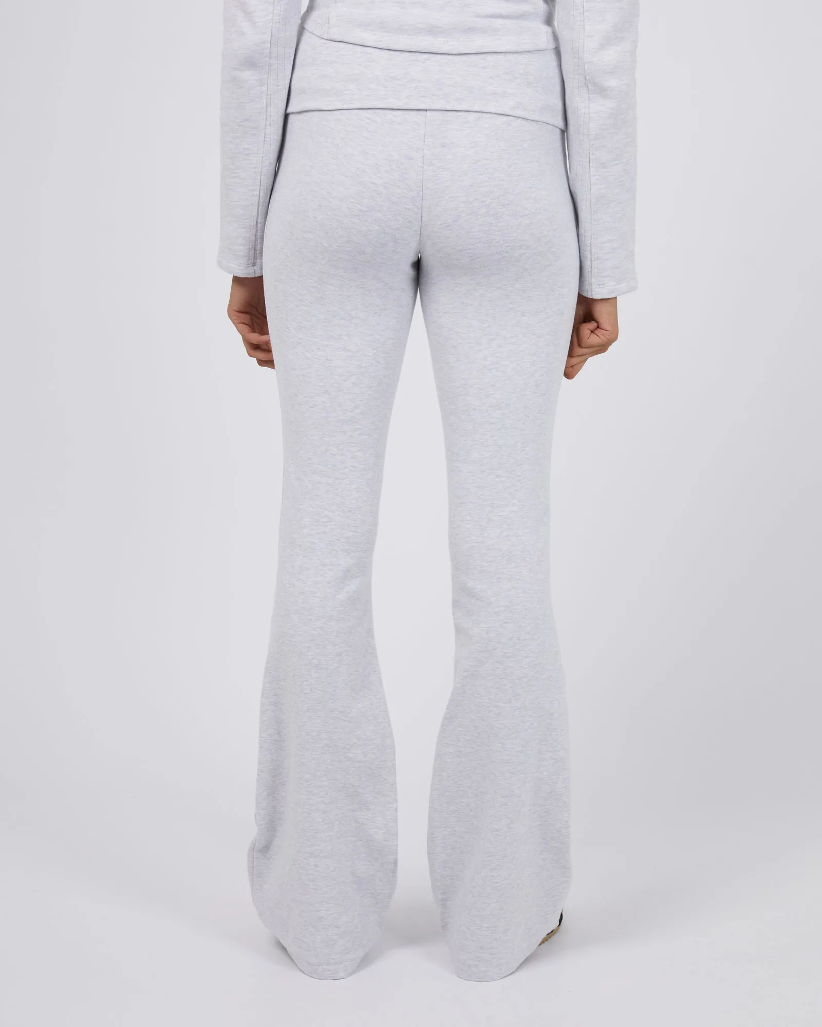 Elina Flare Pant Snow Marle