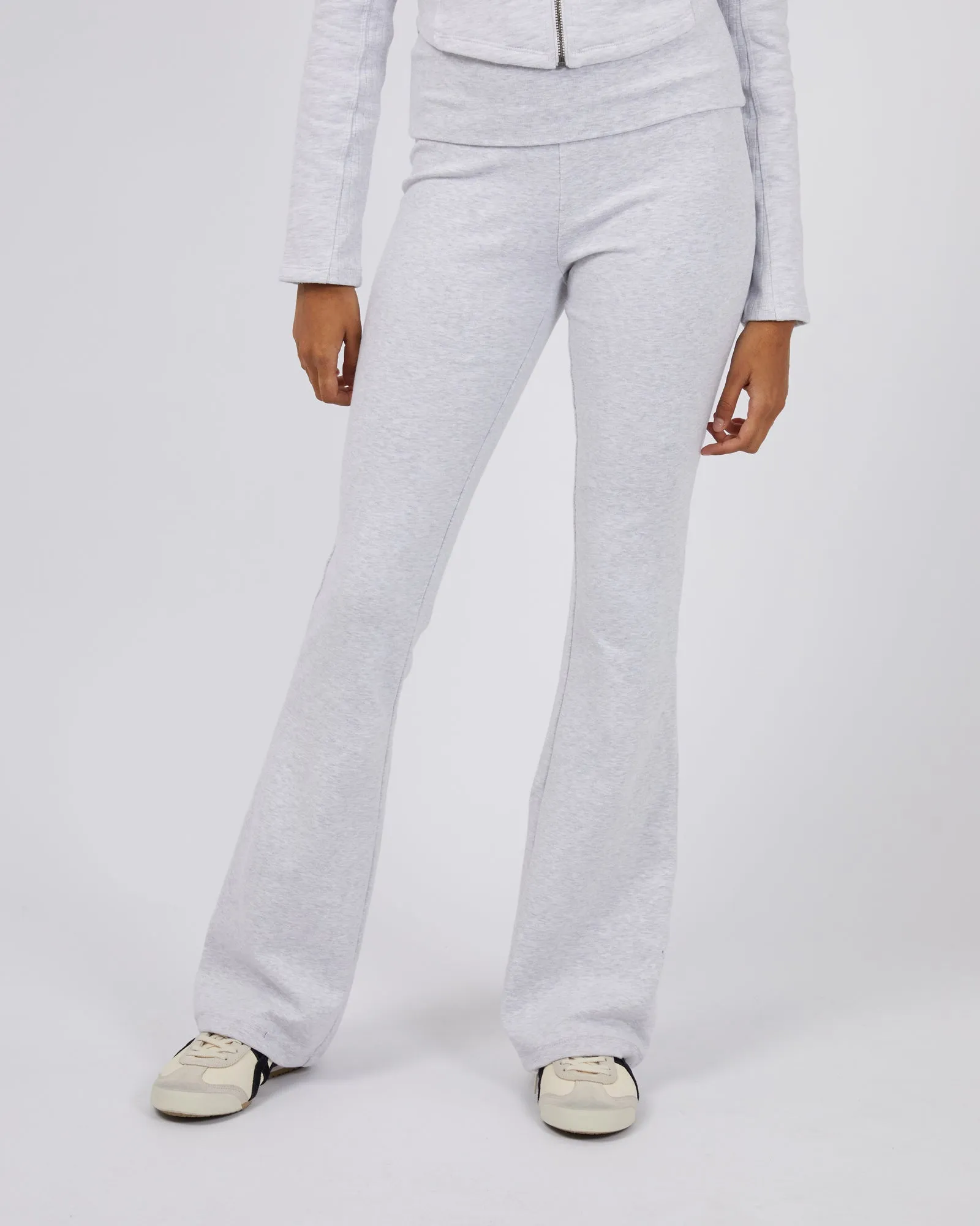 Elina Flare Pant Snow Marle