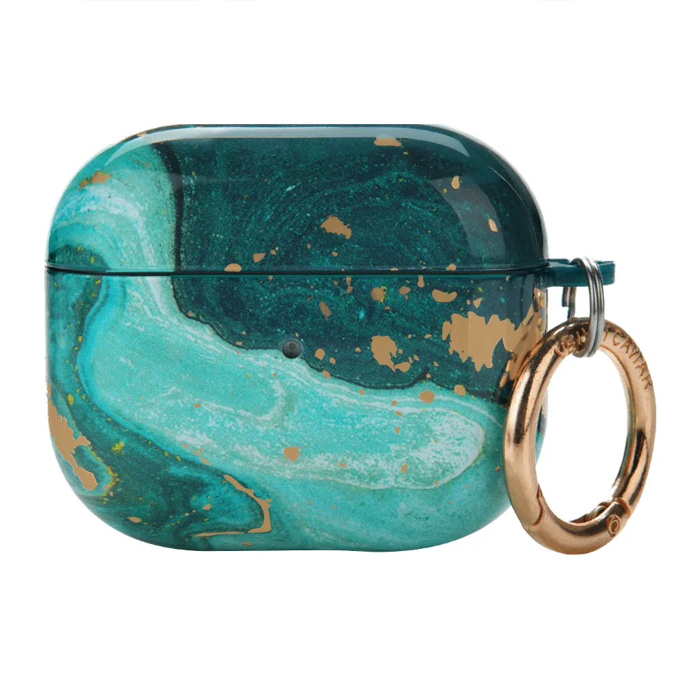 Emerald Marble AirPods Case