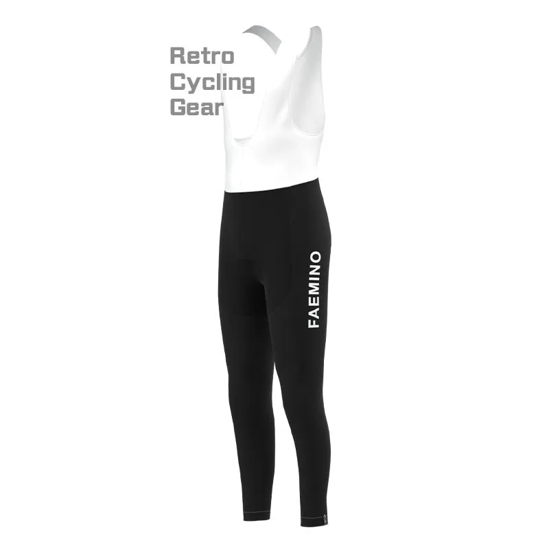 FAEMINO Yellow Retro Cycling Pants