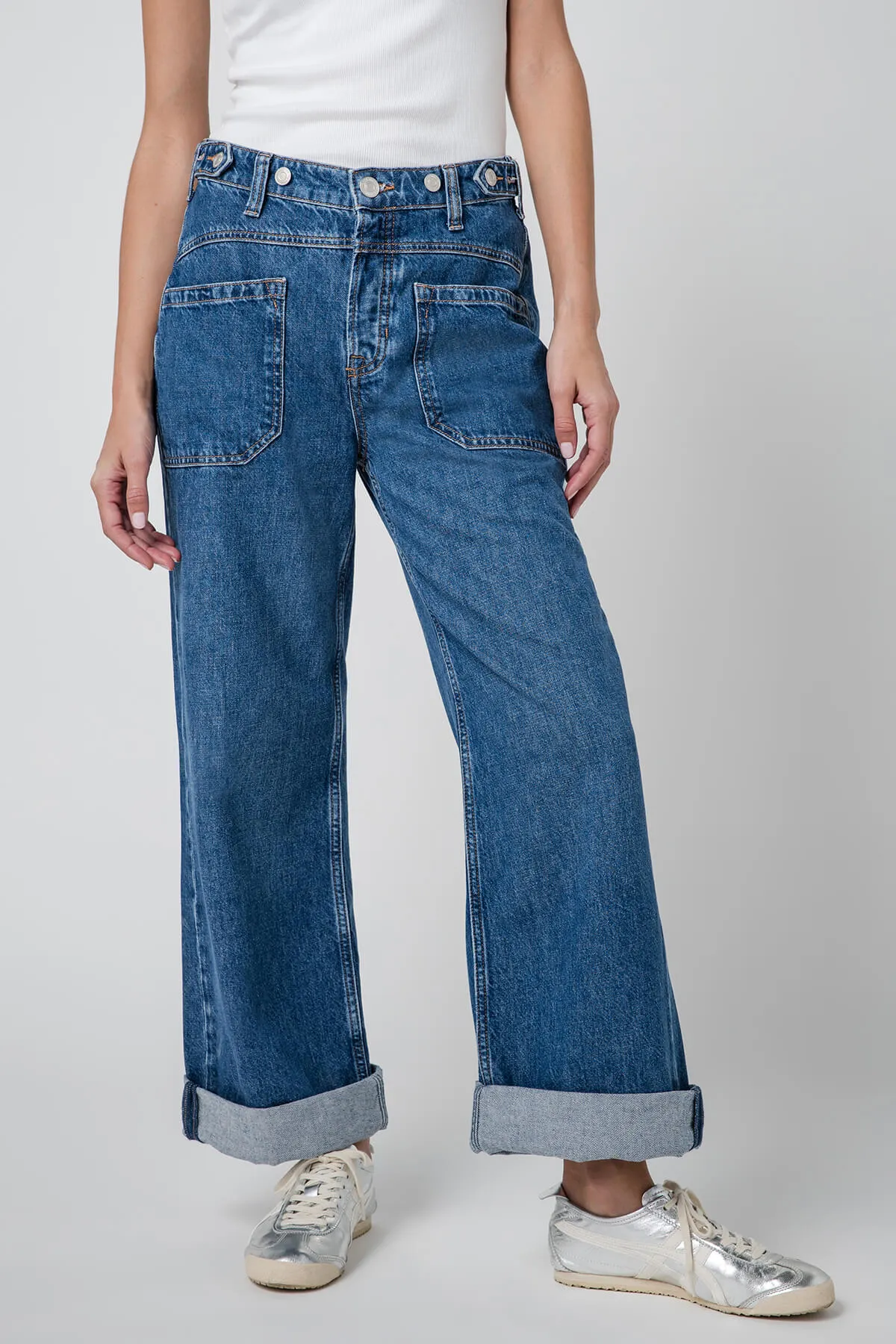 Free People Palmer Cuffed Jean