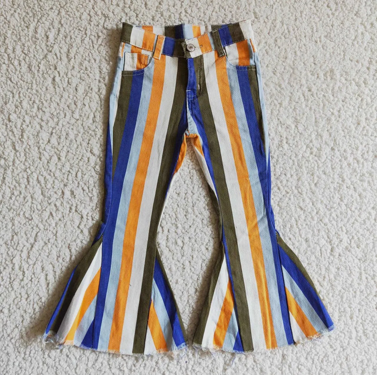 Girls : Spirit Stripe Flare Jeans