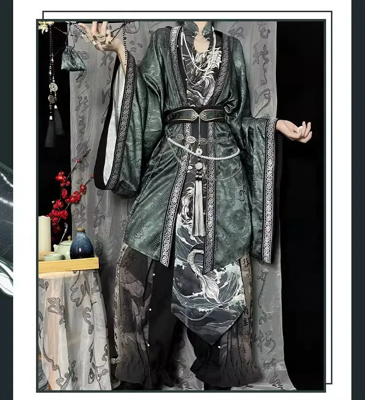 Hanfu Inspired New Chinese Style Costume, Mystical