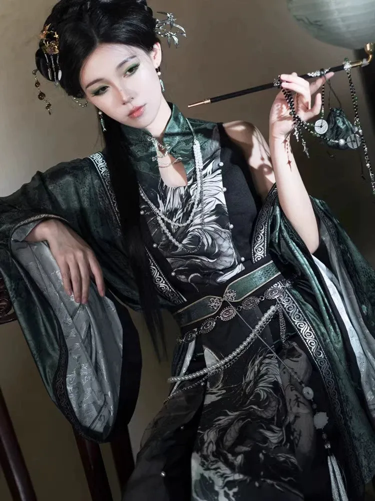 Hanfu Inspired New Chinese Style Costume, Mystical