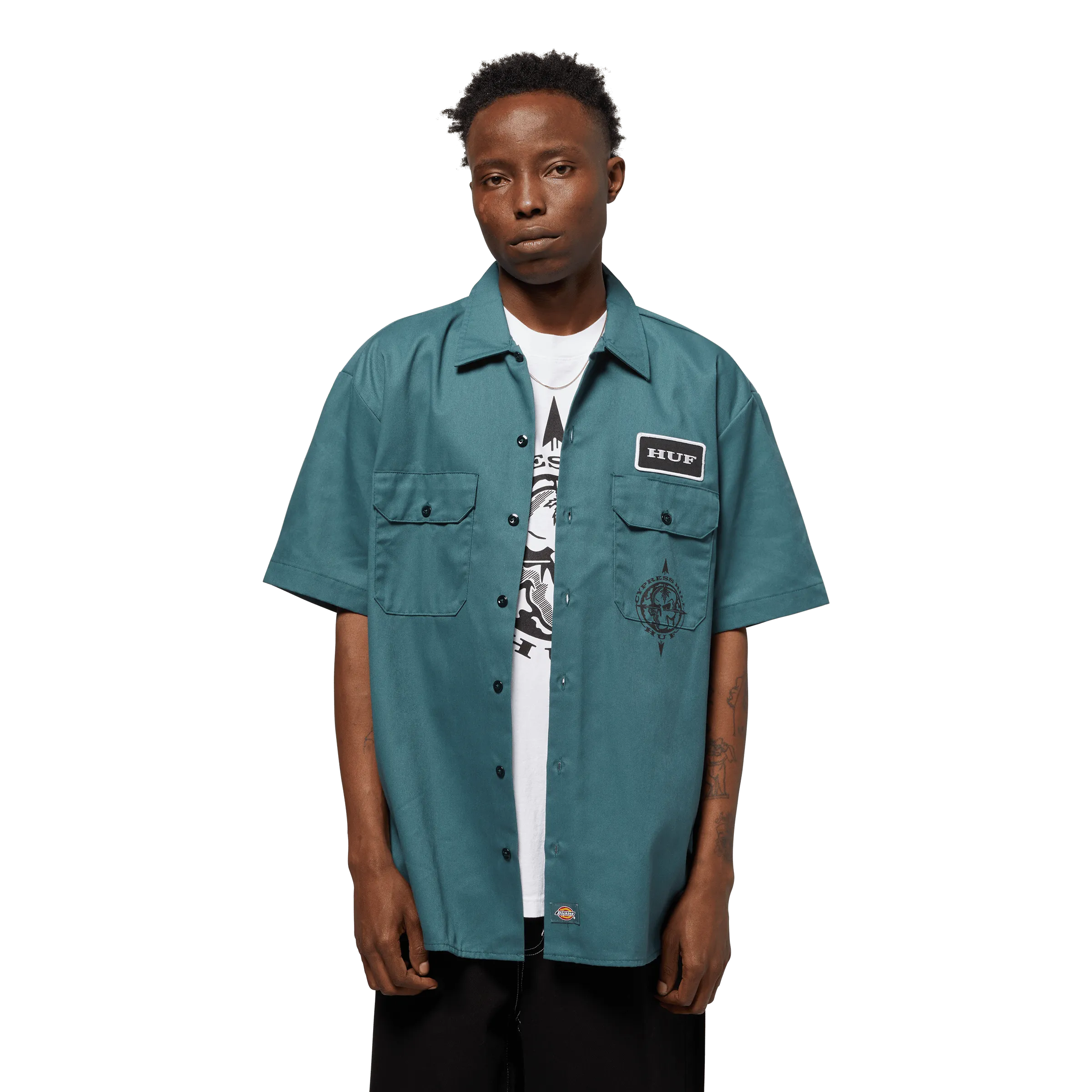 HUF x Cypress Hill Stoned Work Shirt