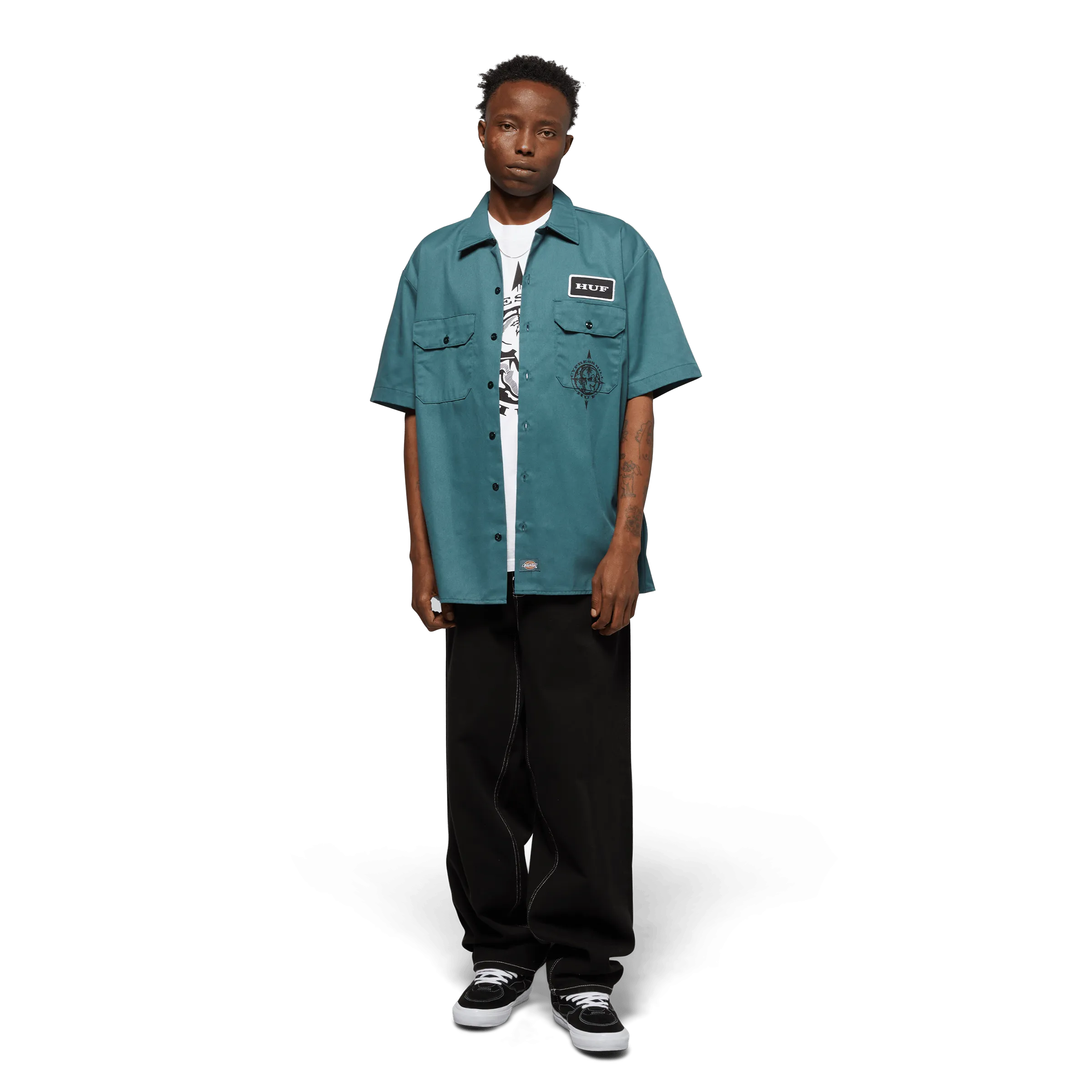 HUF x Cypress Hill Stoned Work Shirt