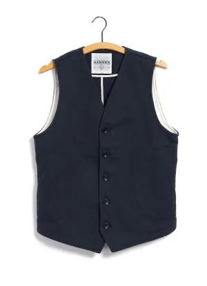 KNUD | Workwear Waistcoat | Dark Navy