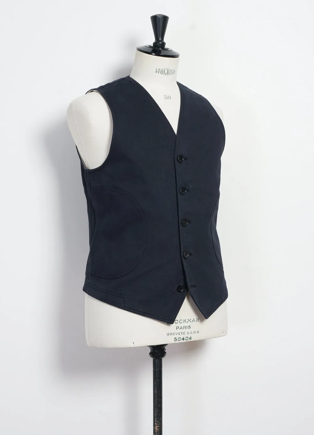 KNUD | Workwear Waistcoat | Dark Navy