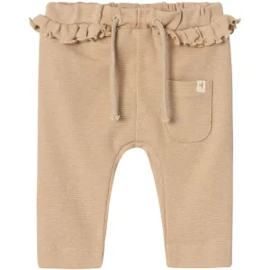 Lil'Atelier Irish Cream Melange Olana Pants