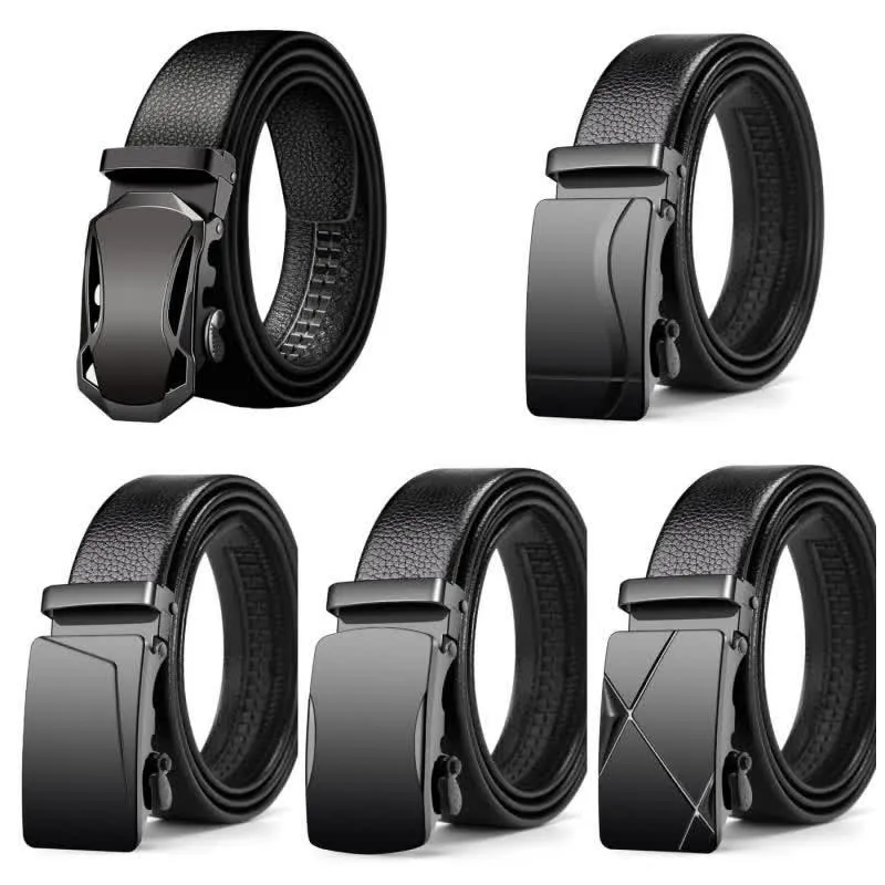 Men's Luxury Automatic Buckle Leather Belt