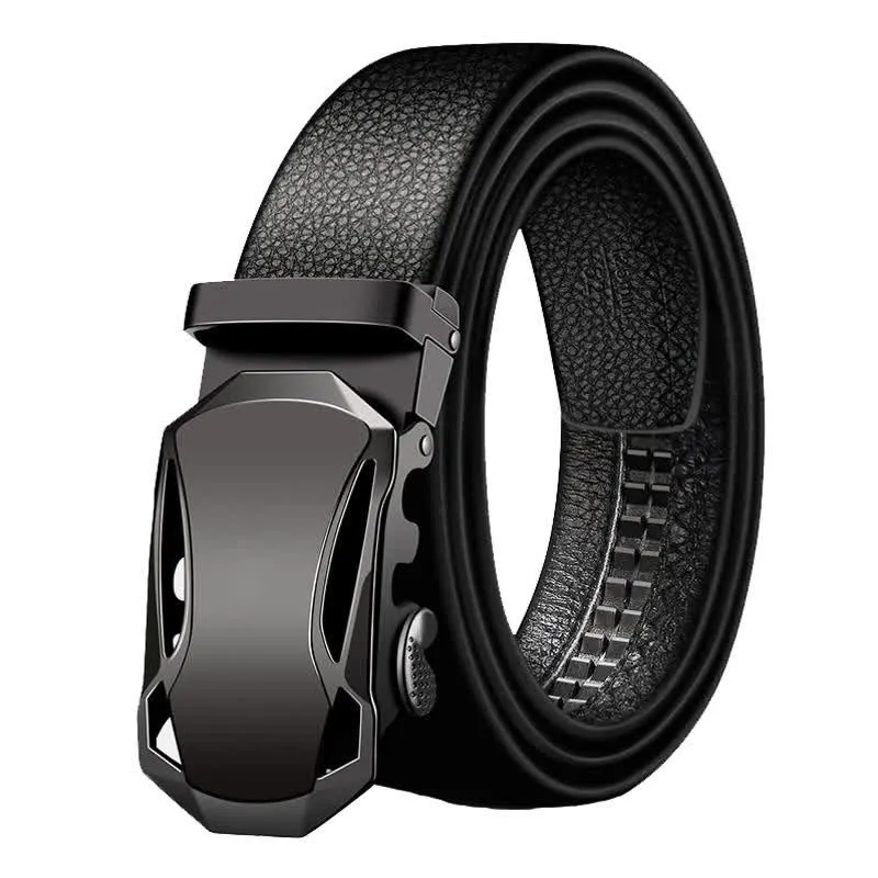 Men's Luxury Automatic Buckle Leather Belt