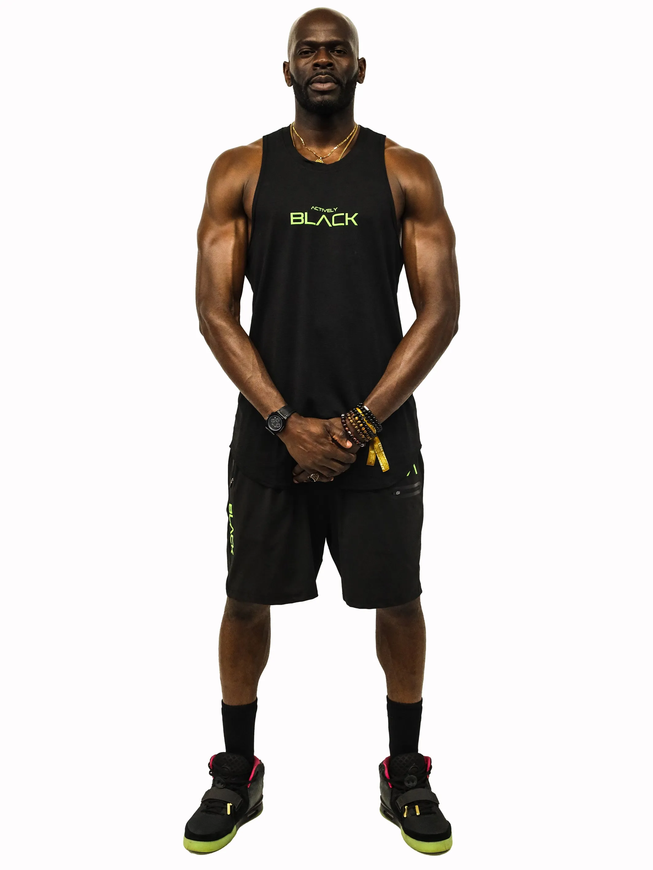 Men's Neon Logo Performance Tank