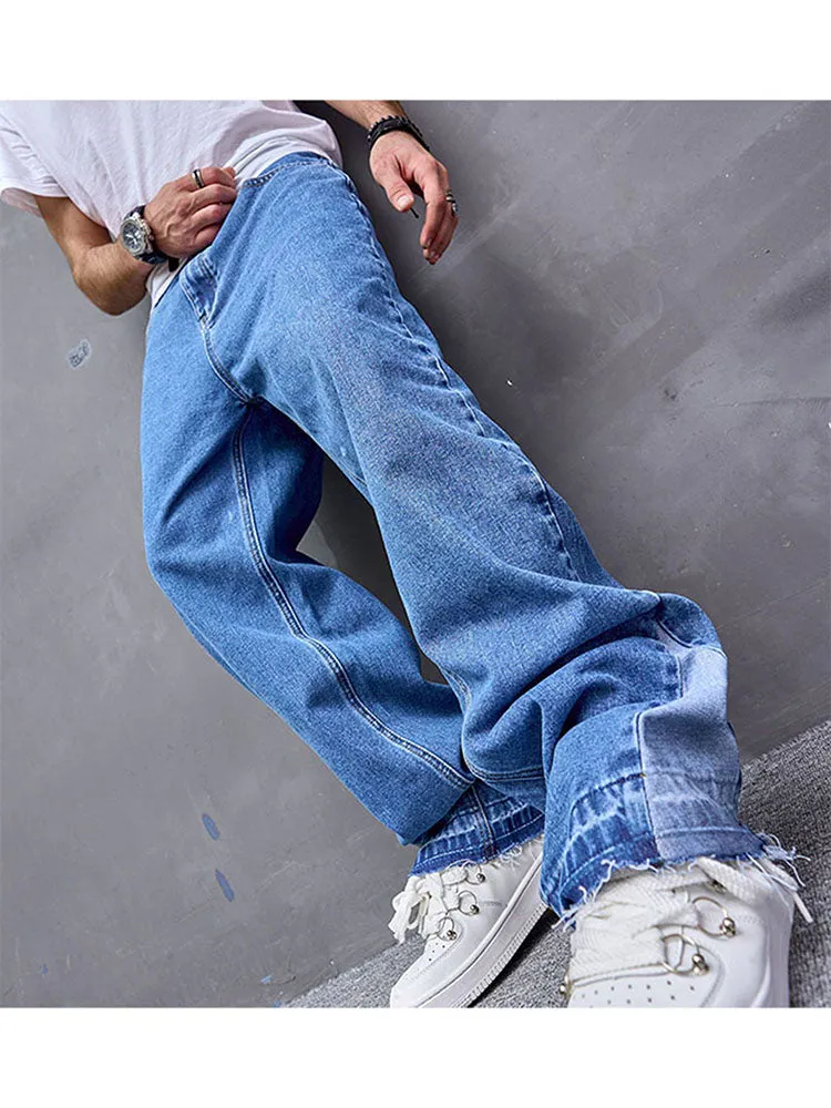 Men'S Vintage Casual Loose Jeans