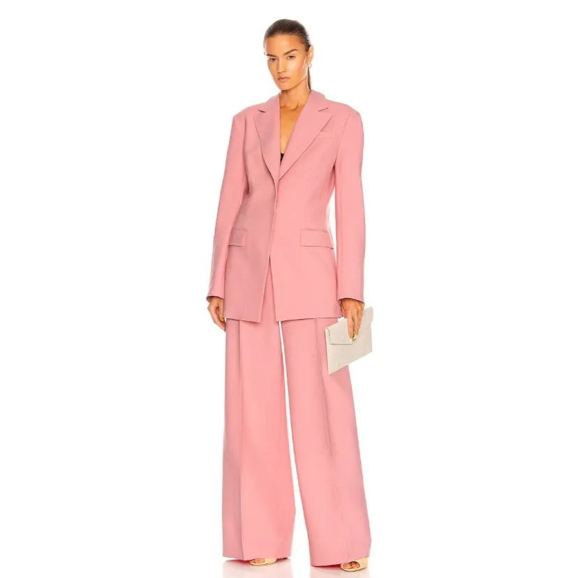 Oscar de la Renta 2021 Pink Suit