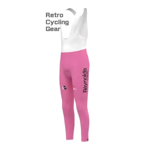 Pink Reynolds Retro Bib Cycling Pants