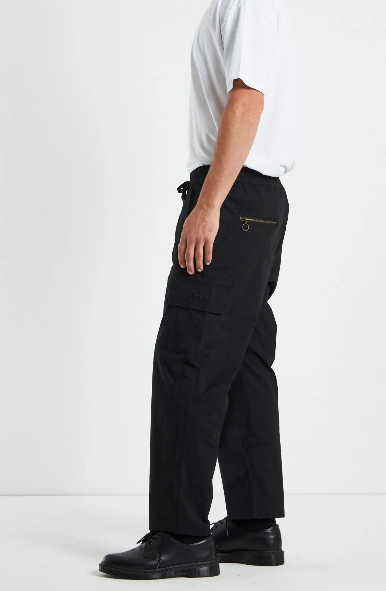 PRAYER CARGO PANTS (Black)