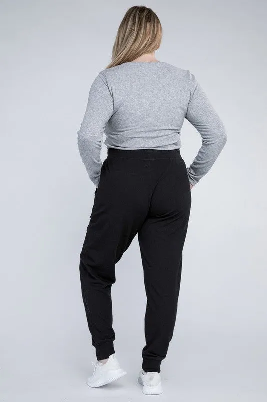 She's All That Plus-Size Jogger Pants