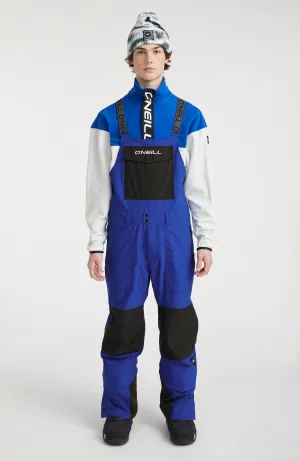 Shred Bib Snow Pants | Surf the web Blue