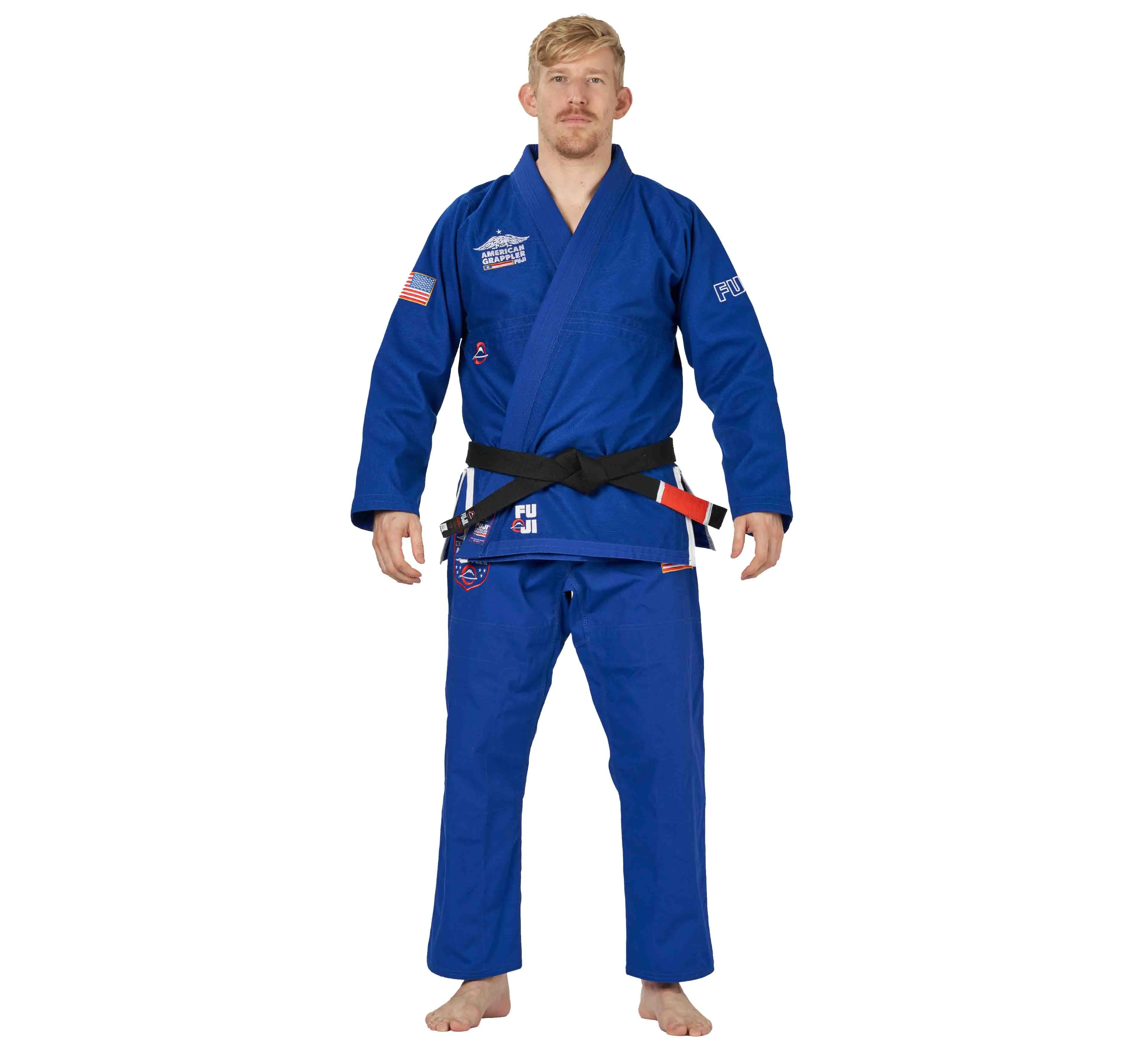 Suparaito BJJ Gi American Grappler Blue