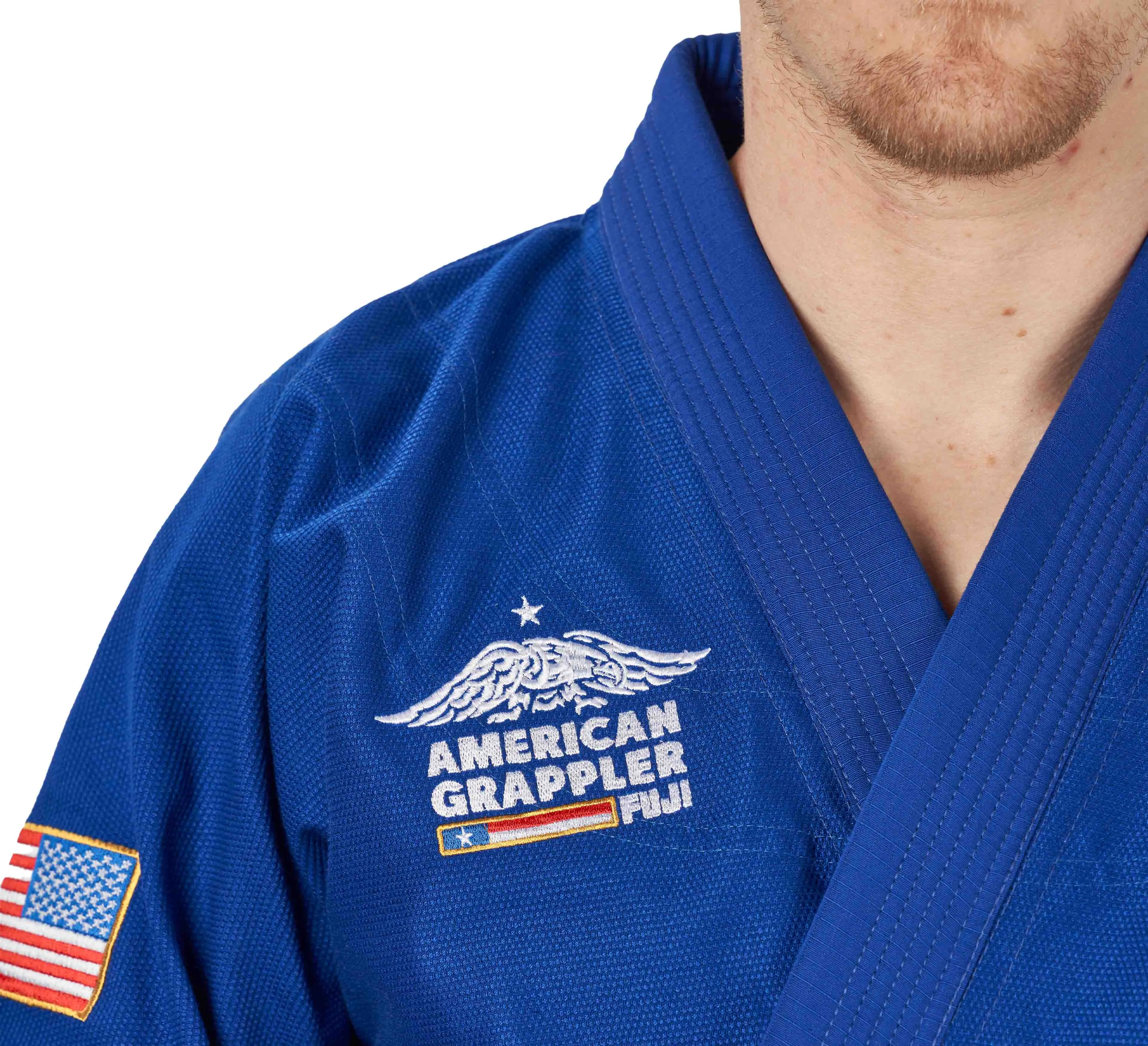 Suparaito BJJ Gi American Grappler Blue