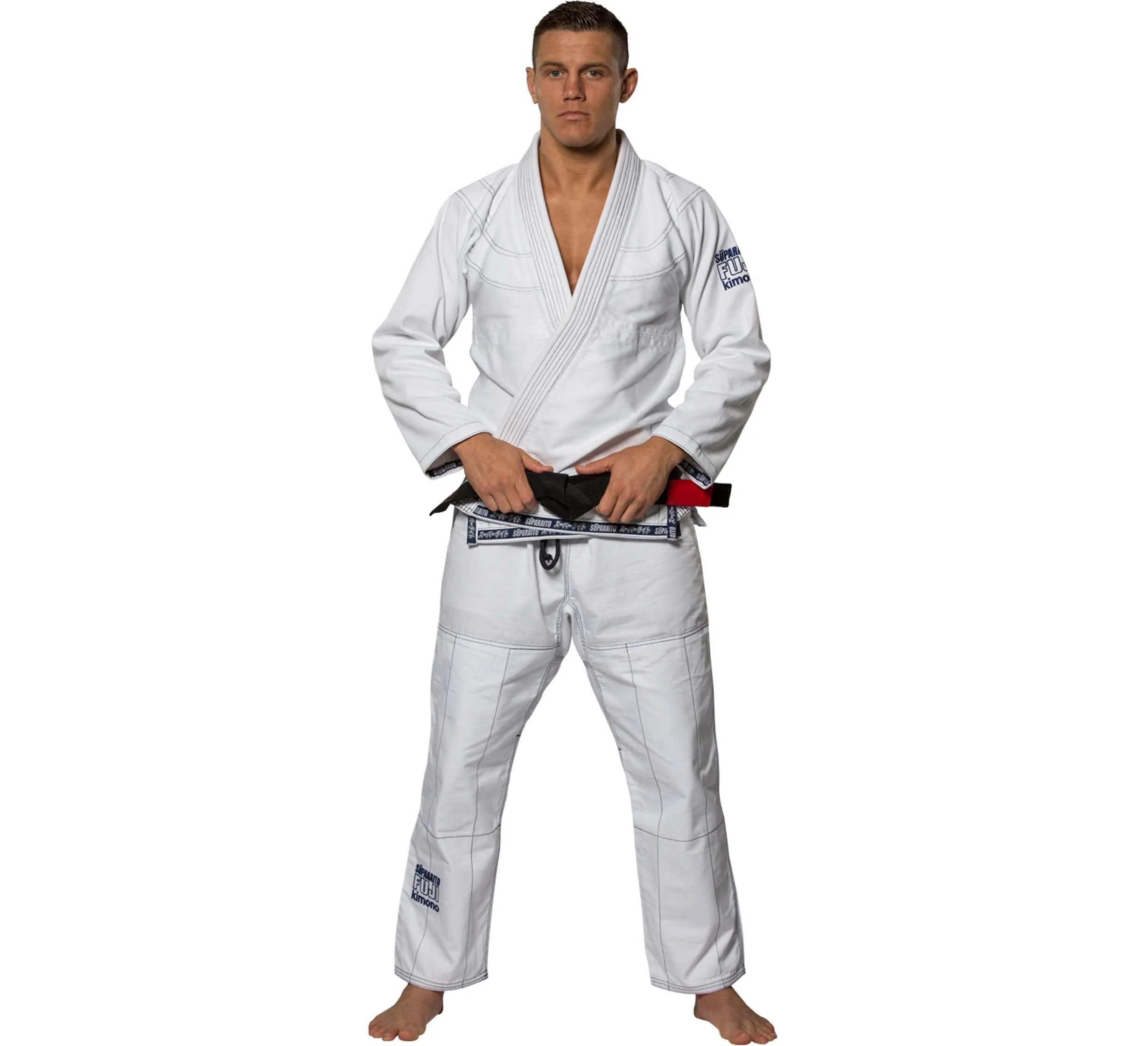 Suparaito BJJ Gi White