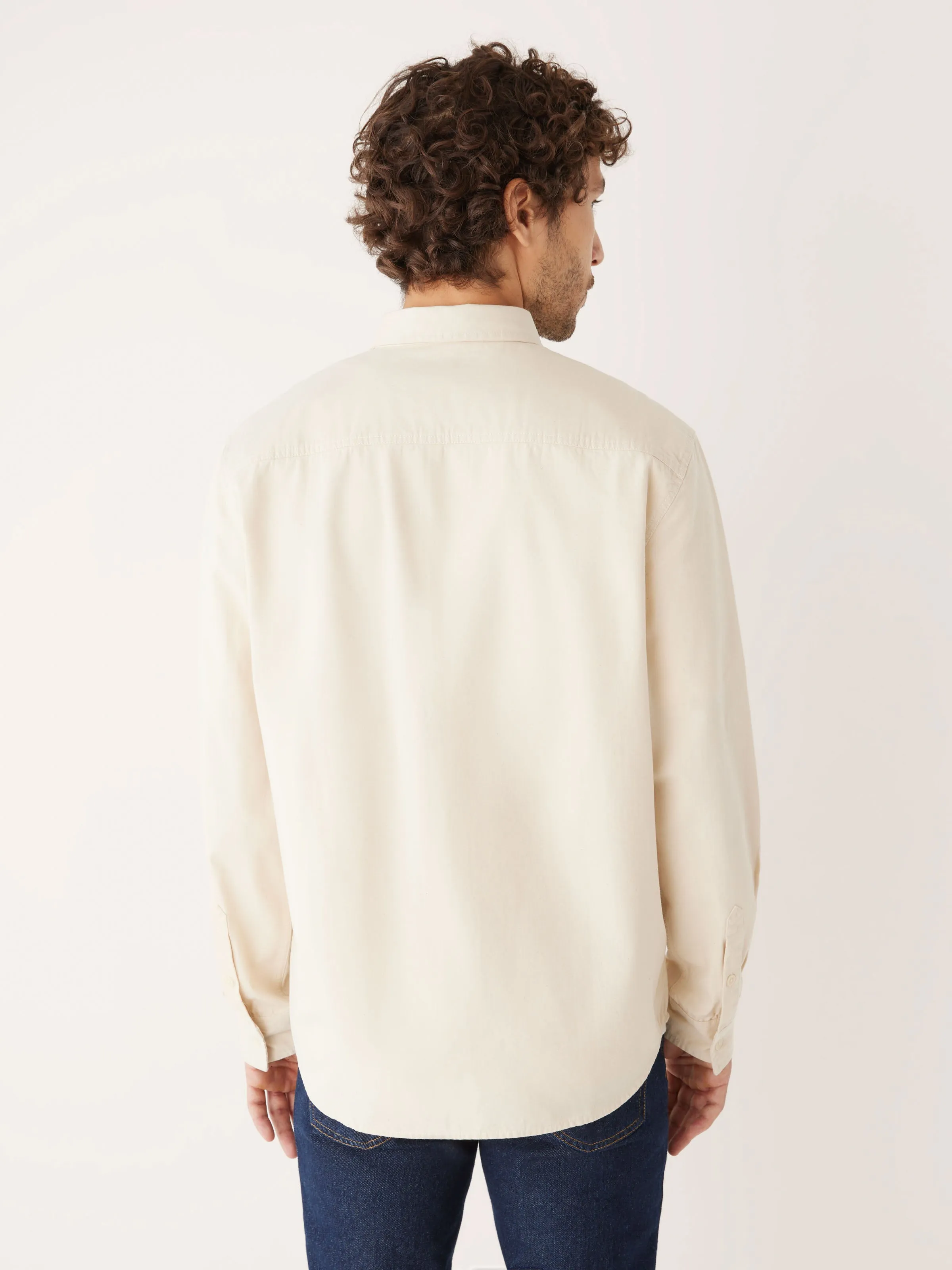 The Worker Kapok Shirt in Cream