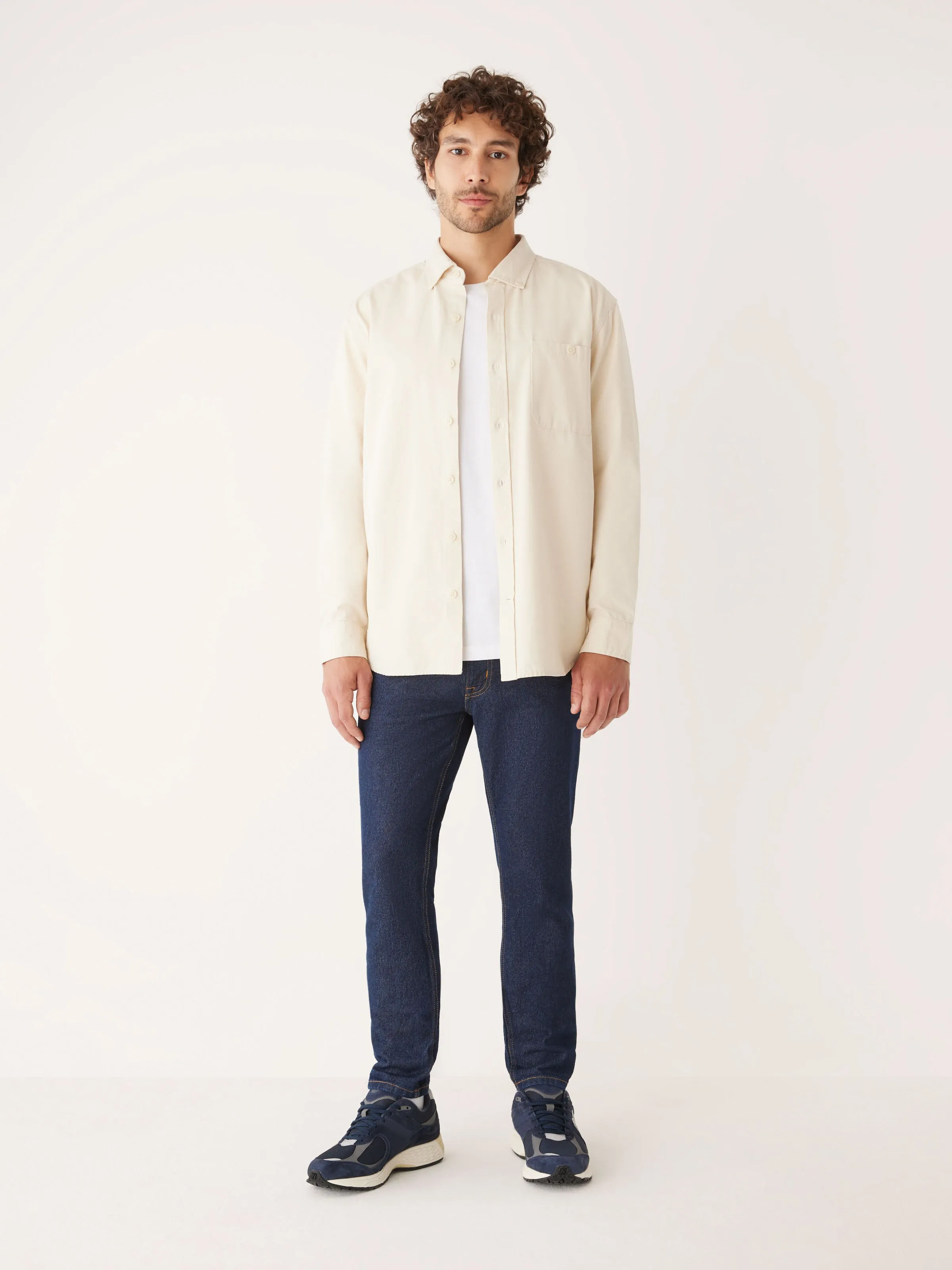 The Worker Kapok Shirt in Cream