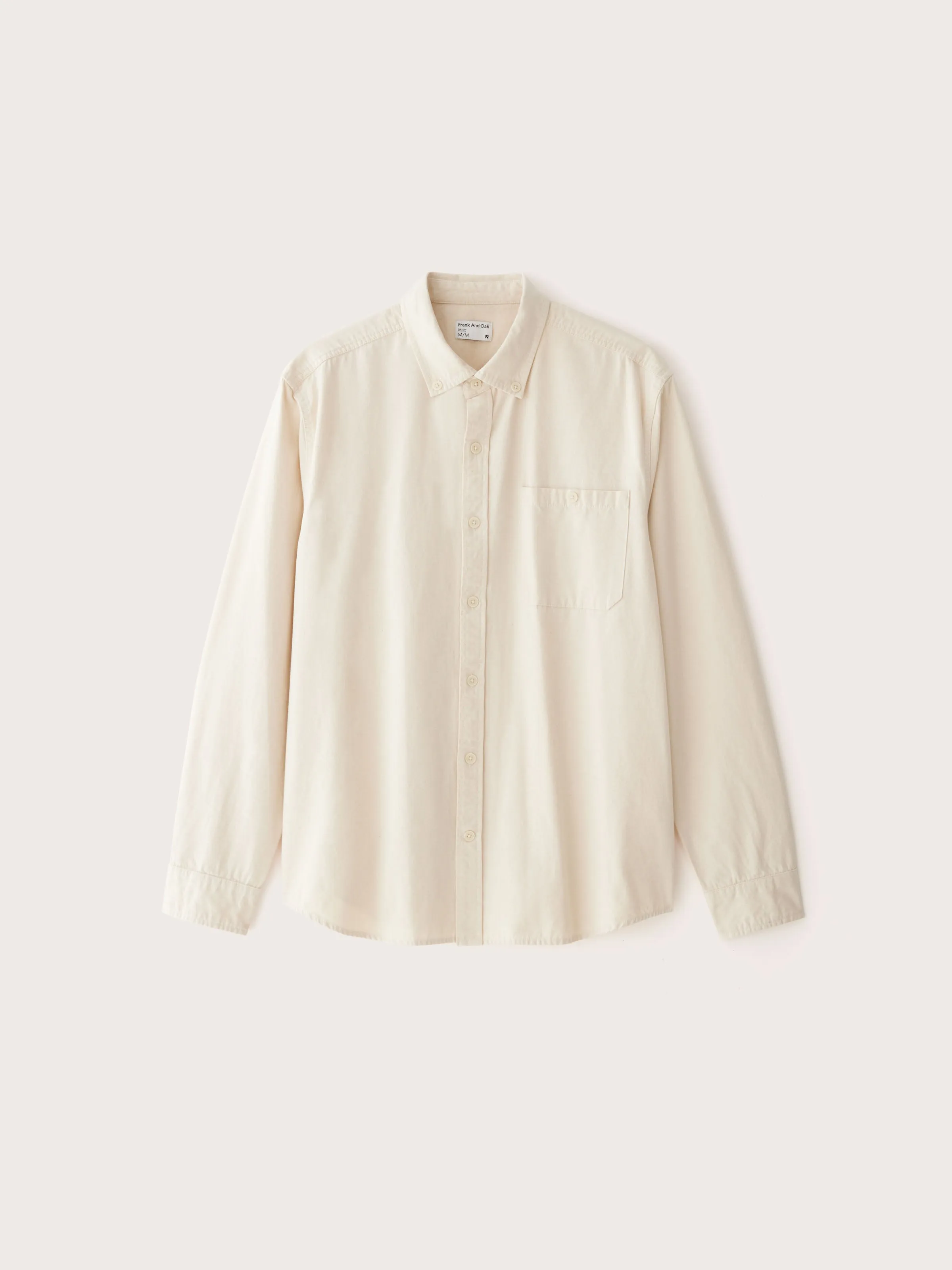 The Worker Kapok Shirt in Cream