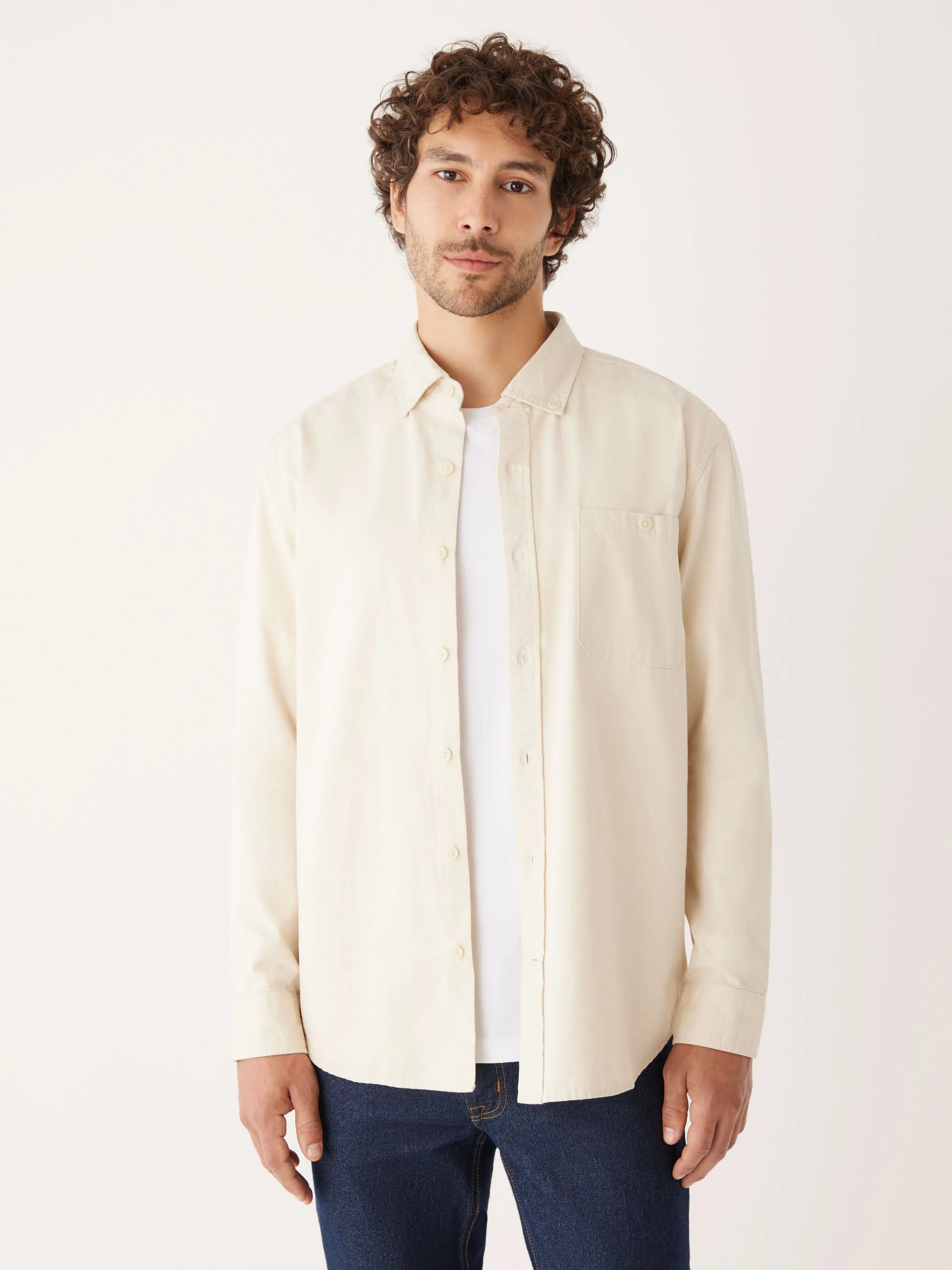 The Worker Kapok Shirt in Cream